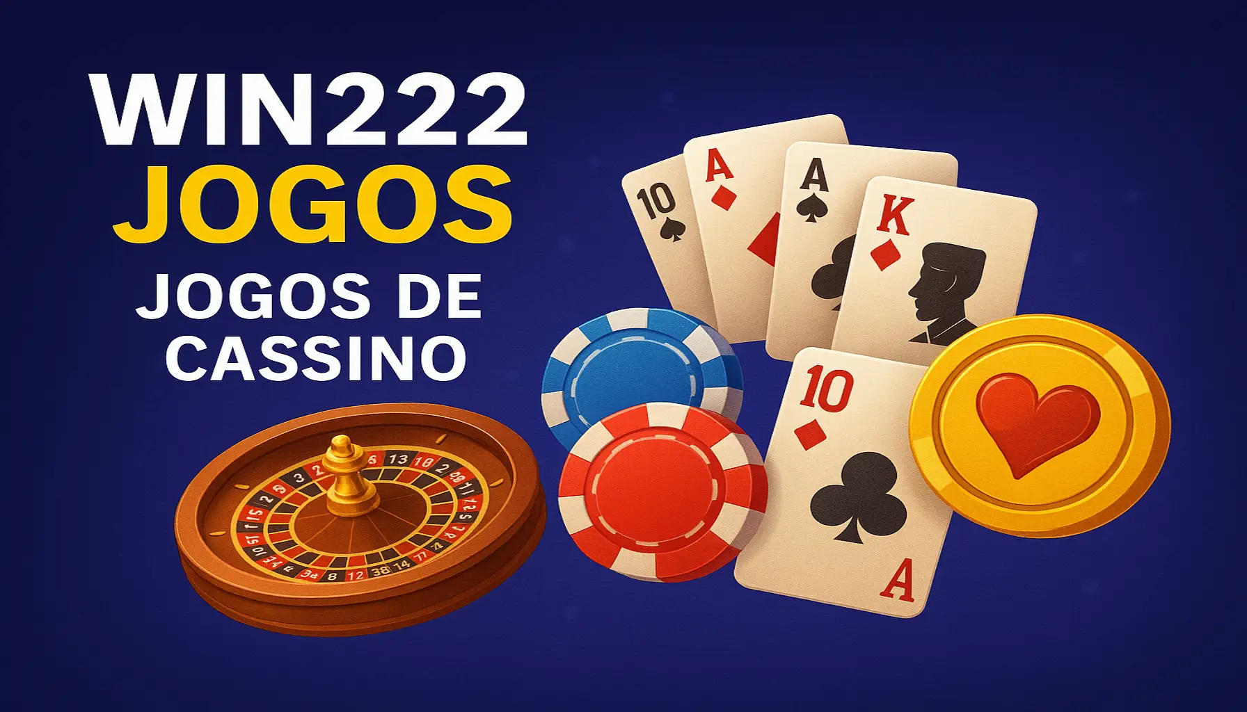 Jogos de cassino online inovadores e emocionantes na WIN222