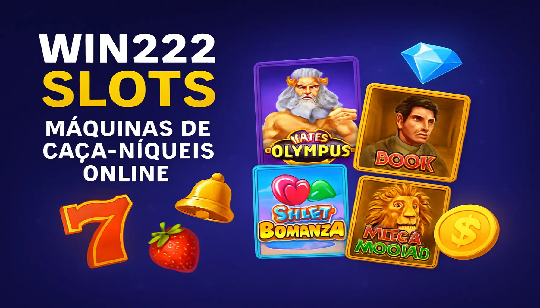 Explore o mundo das slot machines no WIN222 Casino